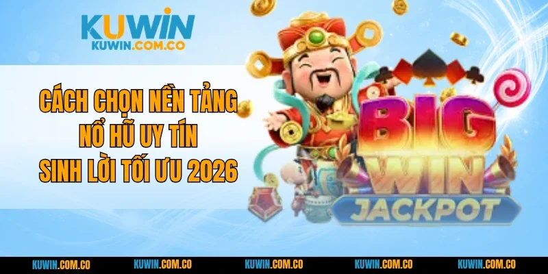 Cách Lựa Chọn Nền Tảng Nổ Hũ Uy Tín Sinh Lời Tối Ưu 2026