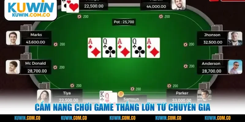 Cẩm nang chơi game thắng lớn từ chuyên gia
