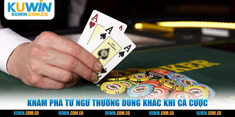 Khám phá từ ngữ thường dùng khác khi cá cược