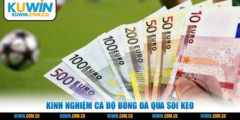 Kinh nghiệm cá độ bóng đá qua soi kèo
